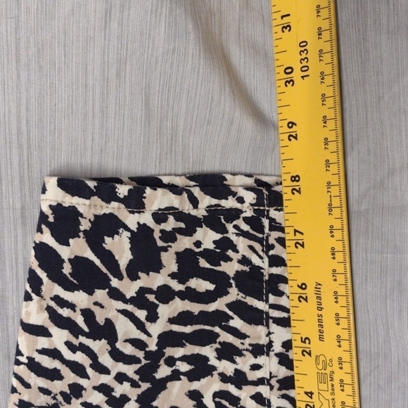 Leopard 98% Cotton Jeggings denim leggings boho - Picture 6 of 9